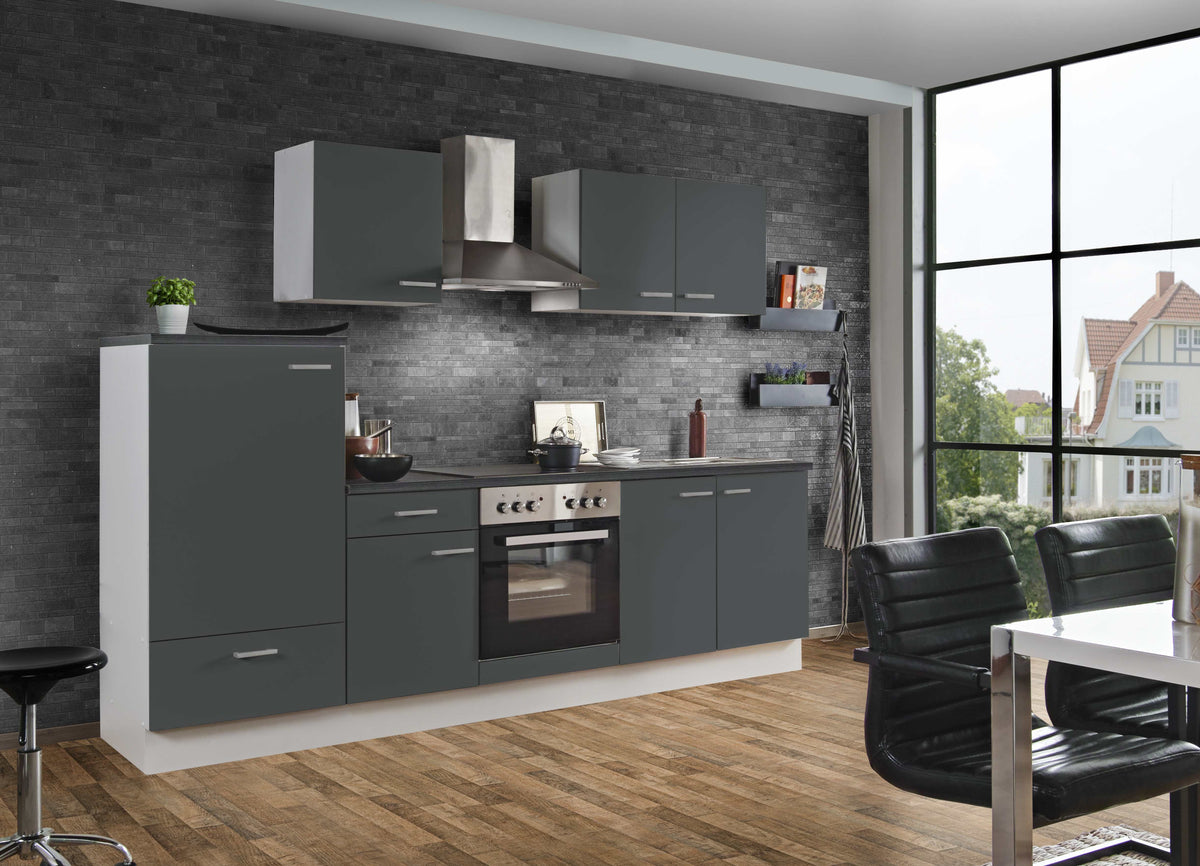 White Classic 270 cm Modell 061 Graphit – Originalaufteilung