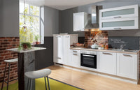 White Premium Landhaus Weiß 310 cm Modell 021 – Originalaufteilung
