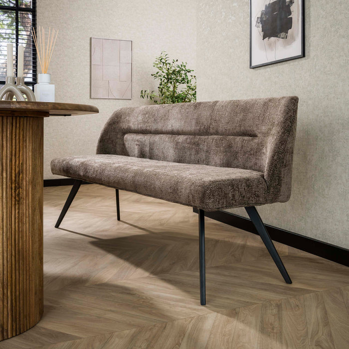 Esszimmerbank Hoven taupe – 188 × 53 × 84 cm
