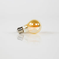 Leuchtmittel Led – Amberfarbenes glas – 6,4 × 6,4 × 10 cm
