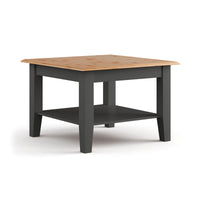 Bologna Elegante Couchtisch Graphit Kiefer – Stilvoller Begleiter für Ihr Zuhause