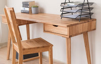 Savona Wildeiche Schreibtisch Savona II – 137,5 cm für Effizientes Arbeiten