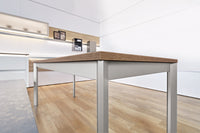 GEBA FRAME Esstisch / Bürotisch in drei verschiedenen Größen, Massivholz oder in verschiedenen Farben