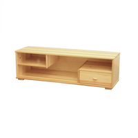 Vanessa TV-Schrank Bio Kiefer Massivholz mit 1-Schublade