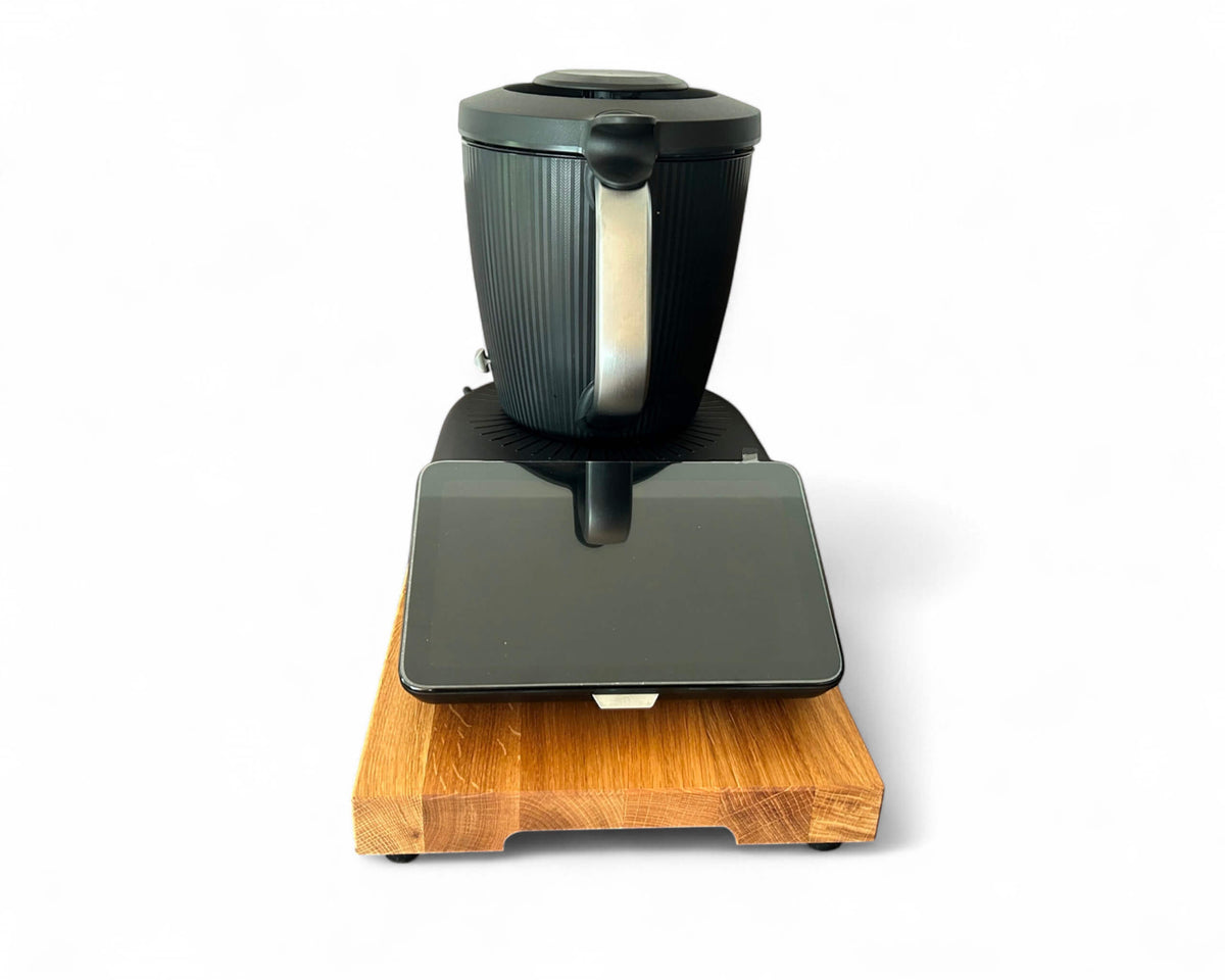 Gleitbrett für den Thermomix TM7 Rollbrett aus Eiche