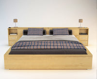 CREATO Nachttisch Massivholz – Handgefertigte Eleganz für Ihr Schlafzimmer