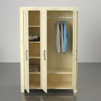 NATURA Kleiderschrank 3-türig für Ihre perfekte Garderobe