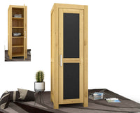 NATURA LEATHER Kleiderschrank Birke Leder – Stilvolles Design für Ihr Zuhause