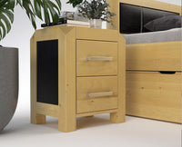 MODENA-VERSO Nachttisch Birkenholz – Eleganz und Funktionalität für Ihr Schlafzimmer