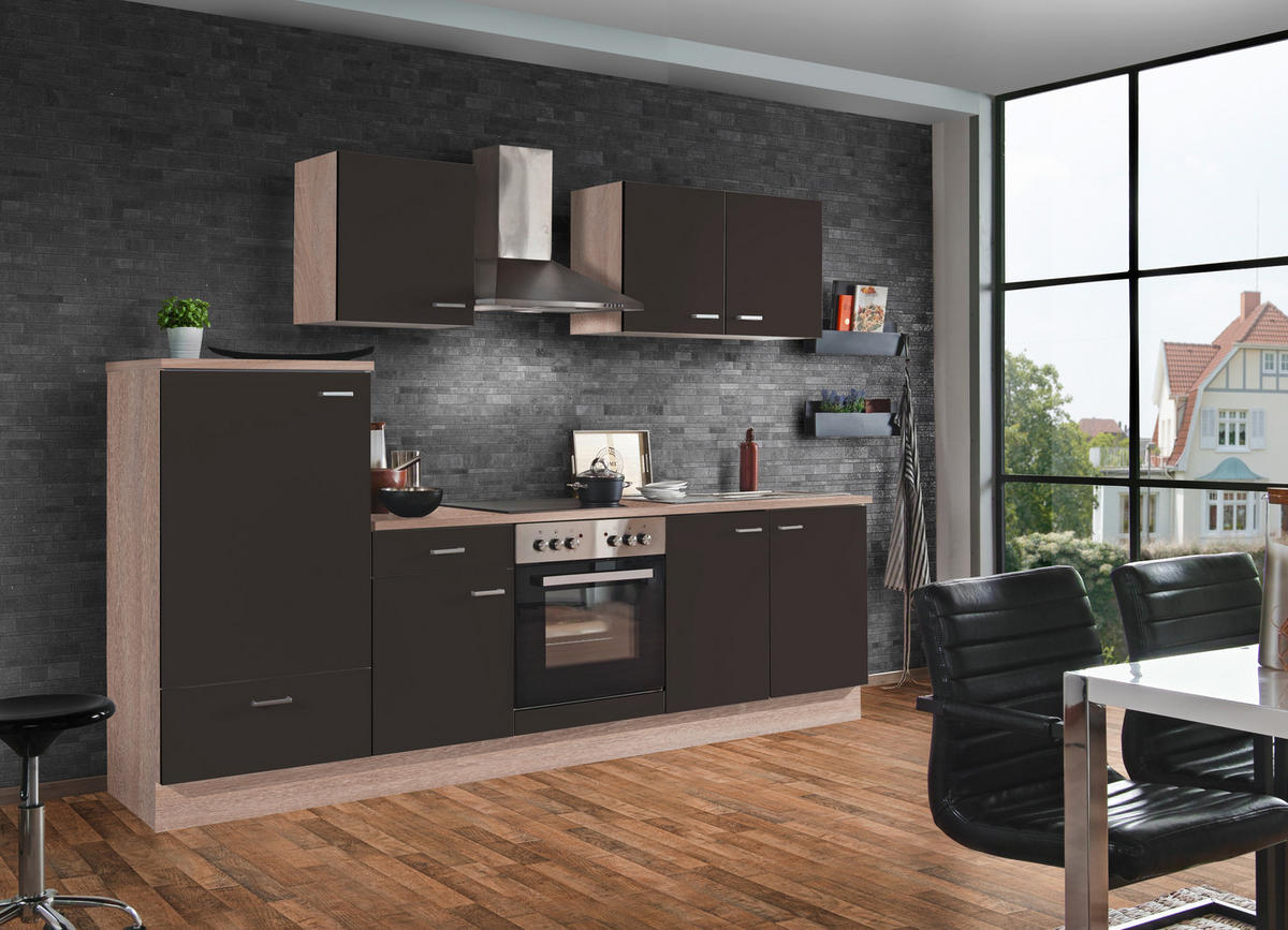 Unit-Z Classic 270 cm Modell 061 – zerlegte Küchenzeile, Ansicht 1