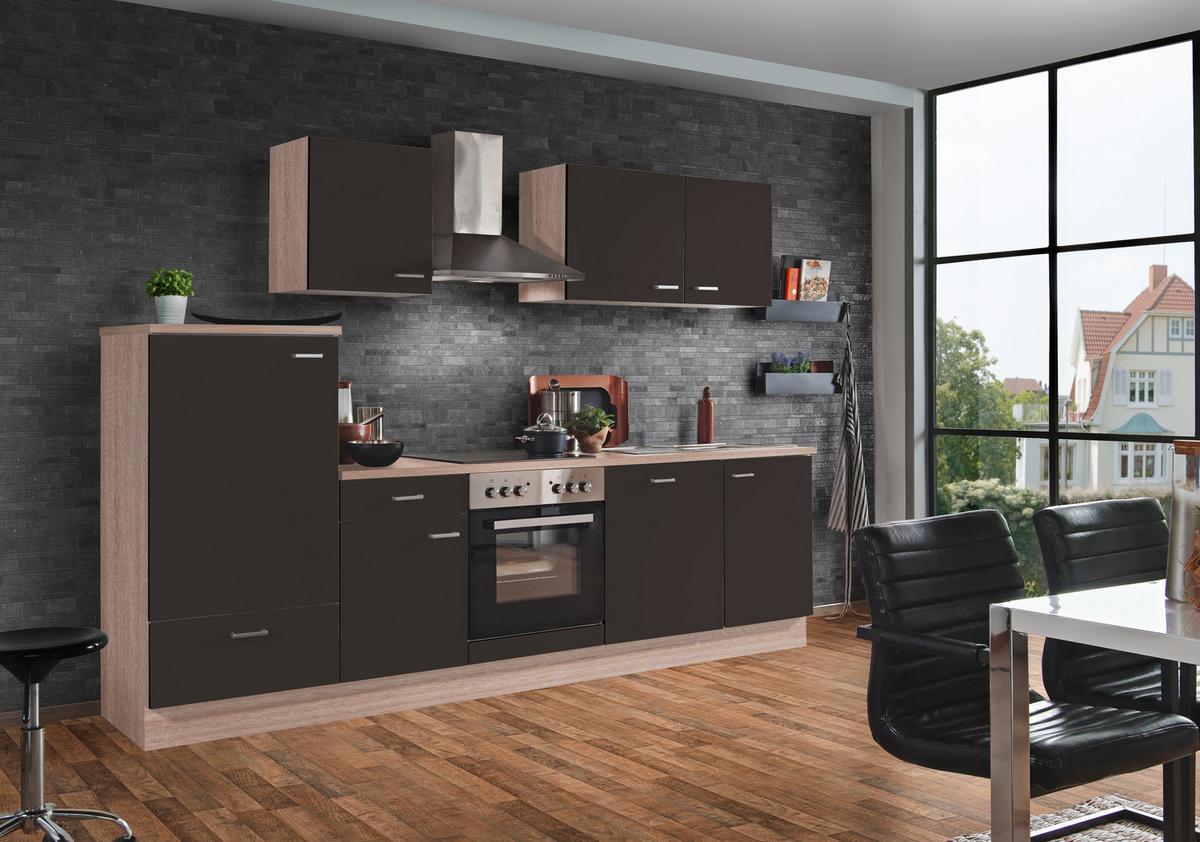 Unit-Z Classic 280 cm Modell 073 – zerlegte Küchenzeile, Ansicht 1