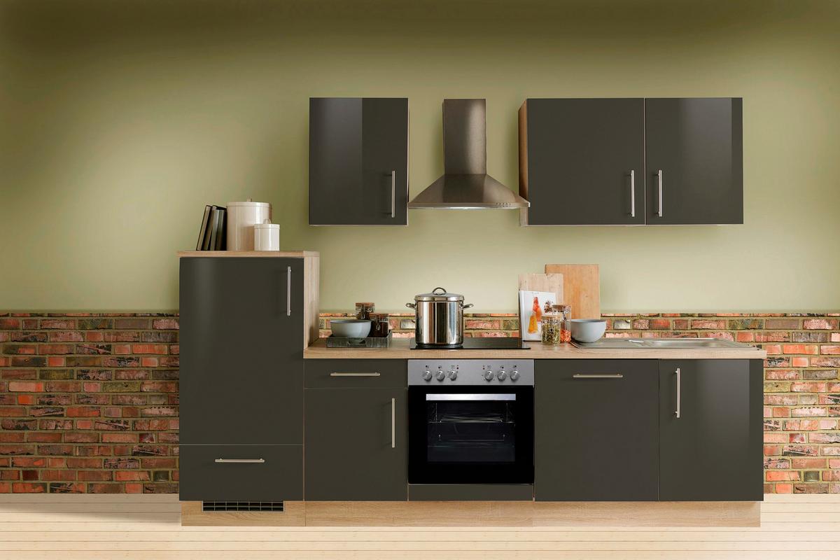 Unit-Z Premium Lack 280 cm Modell 071 – zerlegte Küchenzeile, Ansicht 1