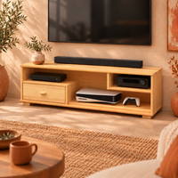 Vanessa TV-Schrank Bio Kiefer Massivholz mit 1-Schublade
